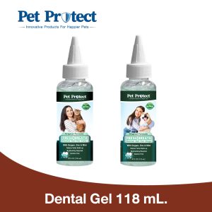 Gel chăm sóc răng miệng Pet Protect Original giảm mảng bám, khử mùi cho chó mèo 118ml