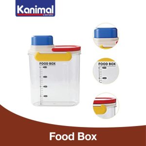 Hộp Đựng Thức Ăn Cho Thú Cưng Kanimal 2.5L Tiện Lợi, Kích Thước 20x11x26.5cm