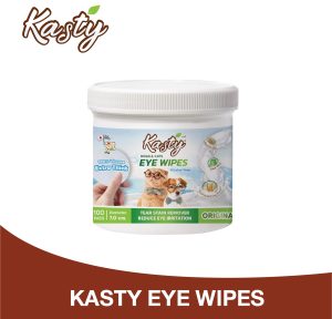 Kasty Khăn Ướt Lau Mắt Thú Cưng Hương Gốc 7x7cm 100 Miếng