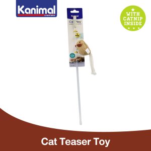 Đồ Chơi Mèo Kanimal Hình Chuột Có Chuông Giúp Mài Răng Mèo Mọi Lứa Tuổi 47x3.5cm