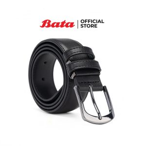 Bata Thắt Lưng Nam Size L 115cm Mã 9896327 Màu Đen ELLIS-PIN