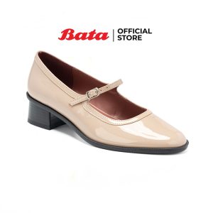 Giày Bata nữ cao 2cm kiểu slip-on LANCASTER 35 màu đen & nude